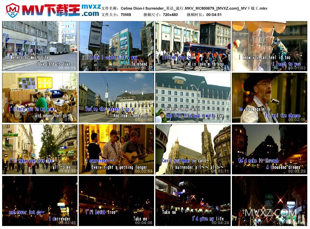 Celine Dion-I Surrender_英语_流行.MKV_MC800679
